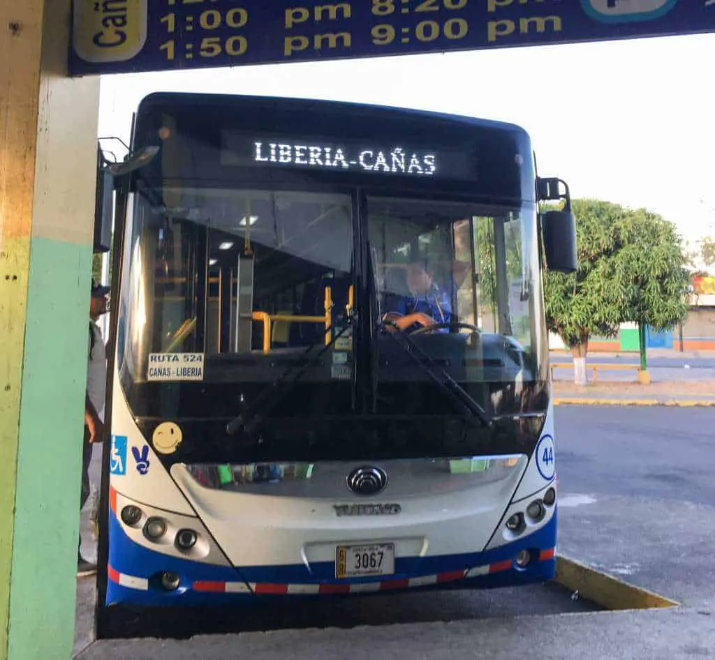 Costa Rica local bus